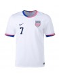 Vereinigte Staaten Giovanni Reyna #7 Heimtrikot Copa America 2024 Kurzarm
